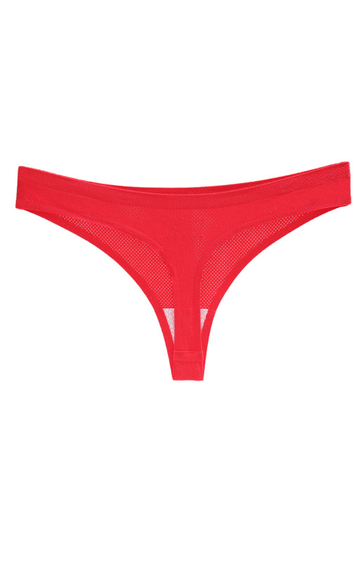 Panties- Women's Mesh Panty for a Seamless Look - Thong G-String- Cracker khaki- Chuzko Women Clothing