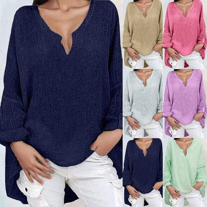 Summer High-Low Blouse for Women