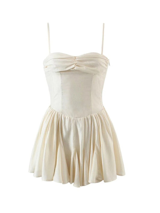 Summer Elegant Fit & Flare Drop-Waist Dress for Cocktail Parties