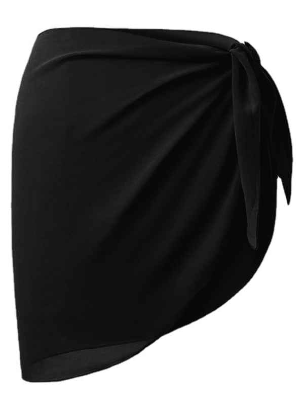 Cover-Ups- Beach Essential Women's Chiffon Sarong Cover-Up- - Chuzko Women Clothing