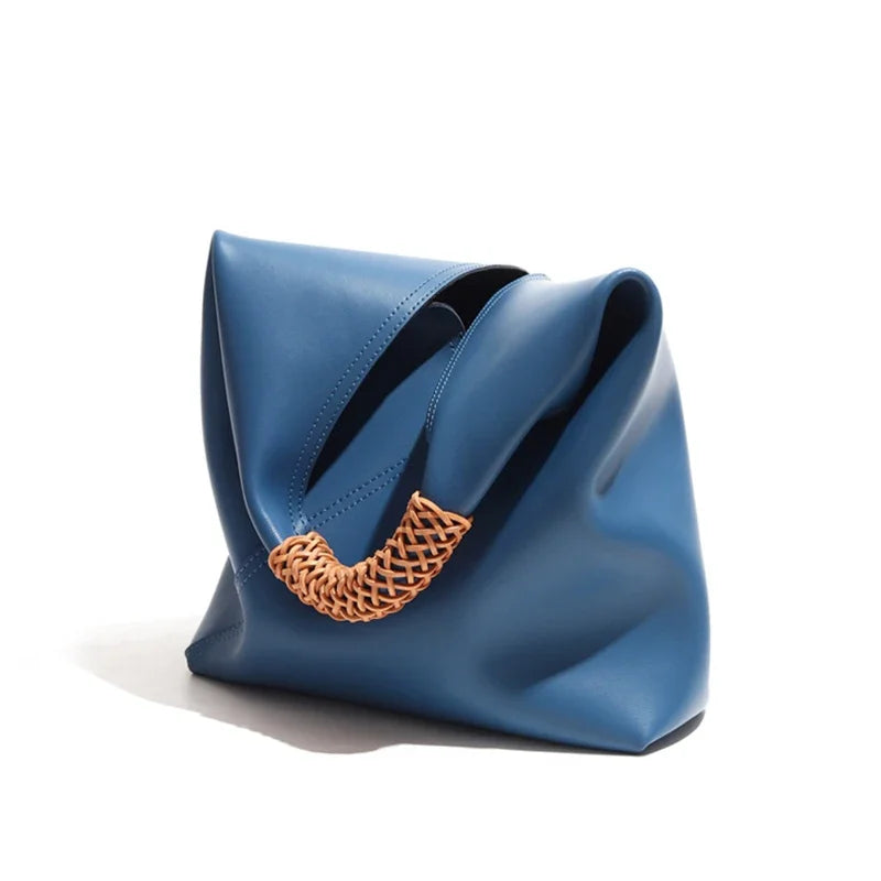 Hobo Bags- Genuine Leather Hobo Bag for Elegant Occasions- - Chuzko Women Clothing