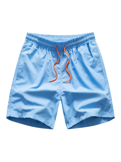 Men Shorts- Quick Drying Men's Shorts for Every Summer Adventure- Blue- Chuzko Women Clothing