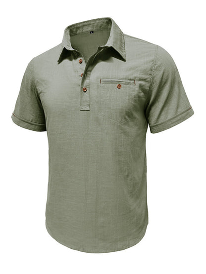 Baumwoll-Poloshirt für Herren, ideal für Veranstaltungen im Freien