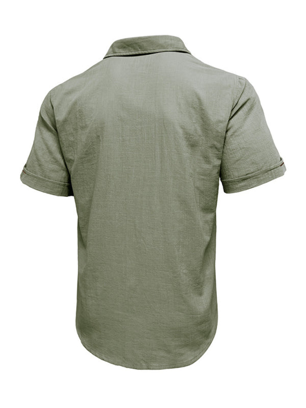 Baumwoll-Poloshirt für Herren, ideal für Veranstaltungen im Freien