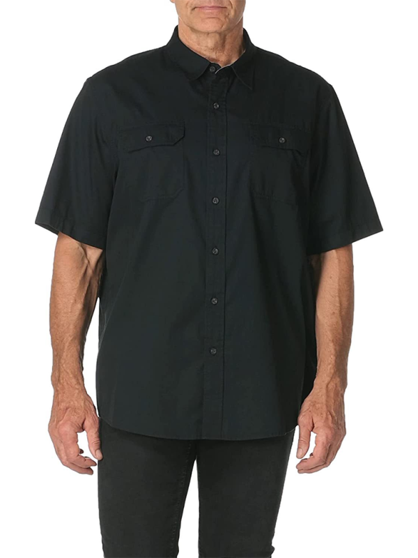Men's Solid Flap Shirt for Every Occasion