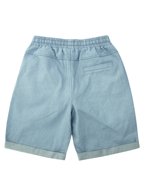 Shorts- Men's Cotton Shorts for Any Adventure- - Chuzko Women Clothing