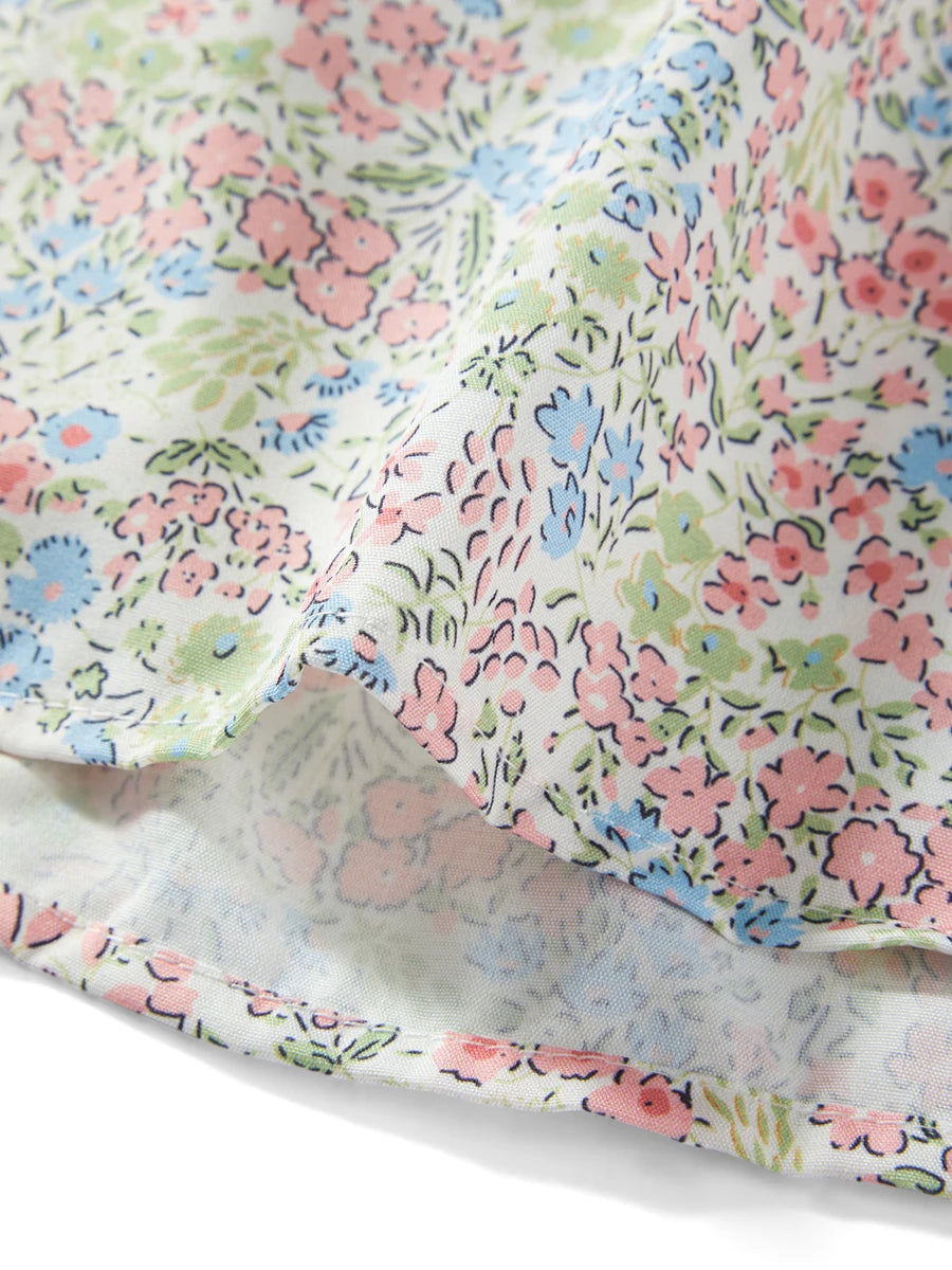 Summer Dresses- Women's Floral Print Cami Sundress for Summer Picnics- - Chuzko Women Clothing
