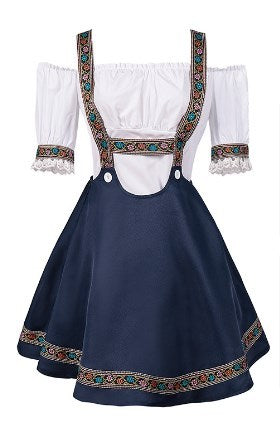 Oktoberfest Bavaria Maid Outfit - German Cosplay Charm! Oktoberfest Costume - Chuzko Women Clothing