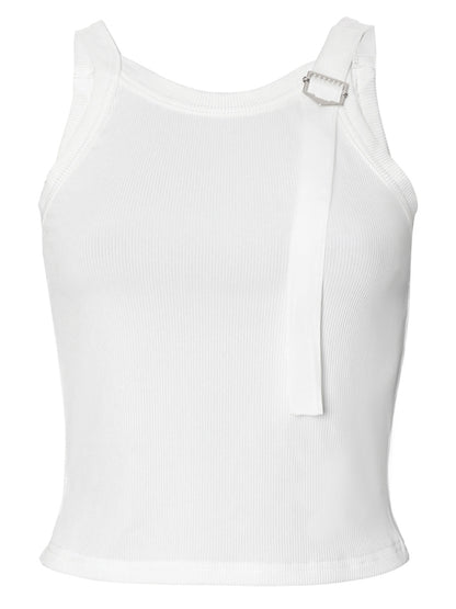 Women's Fitted Cami Top with Adjustable Strap