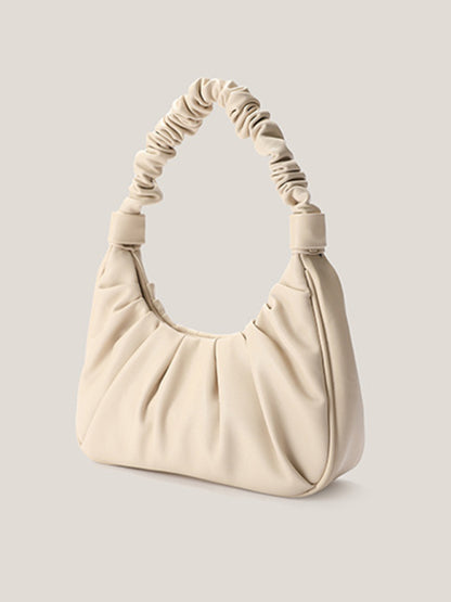 Pastel Faux Leather Hobo Bag