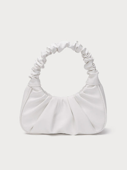 Pastel Faux Leather Hobo Bag
