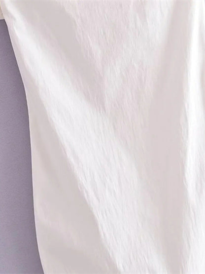 Midi Dresses- Elegant Solid One-Shoulder Asymmetric Midi Dress- - Chuzko Women Clothing