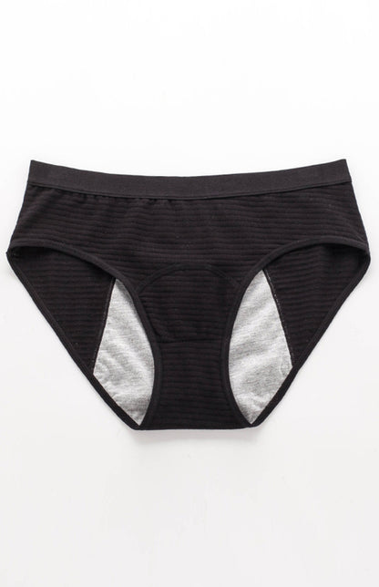 Period Underwear- Women's Cotton Hipster Period Panty Underwear- - Chuzko Women Clothing