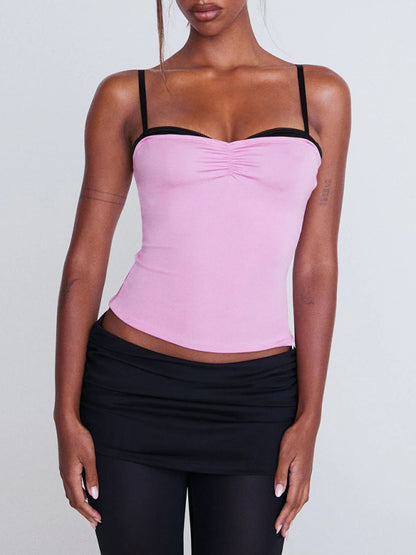 Strapless Women's See-Through Tube Top with Built-in Underwire Bra