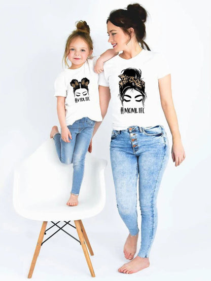 Celebrate Mom in Style with Our Women's Cartoon Print T-Shirt Top - Chuzko Women Clothing