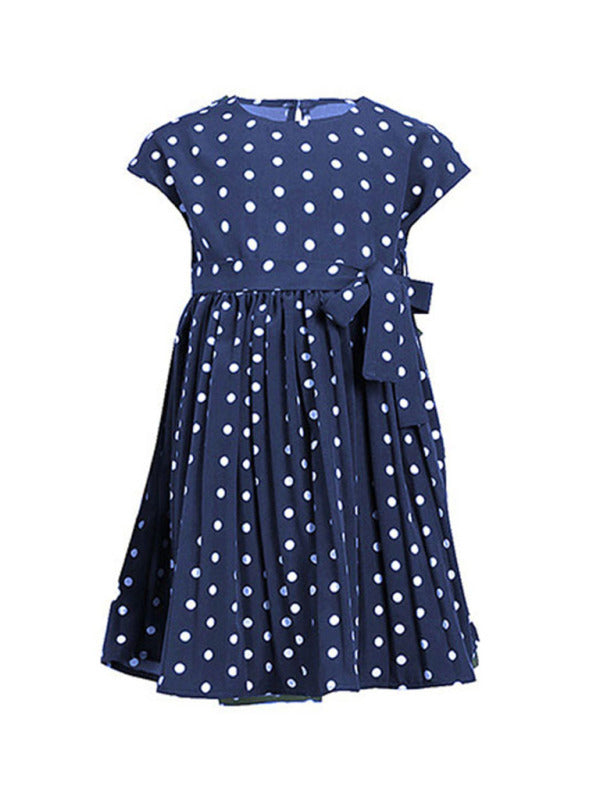 Adorable Polka Dot Dress for Your Little Girl - Dress for mom and kids Dress - Chuzko Women Clothing