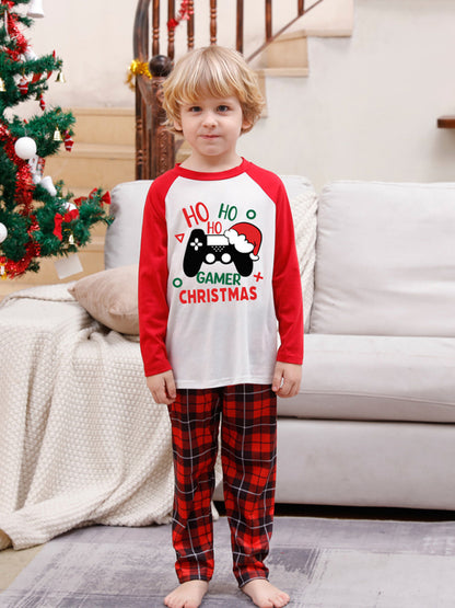 Family Kids Merry Christmas Thanksgiving Pajamas 2 Piece Set Pajamas - Chuzko Women Clothing