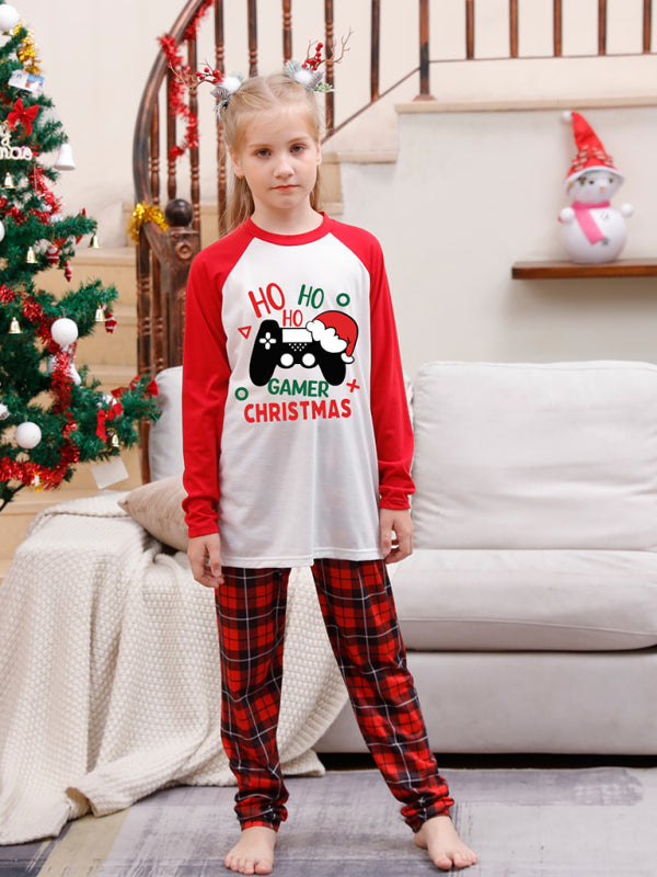 Family Kids Merry Christmas Thanksgiving Pajamas 2 Piece Set Pajamas - Chuzko Women Clothing