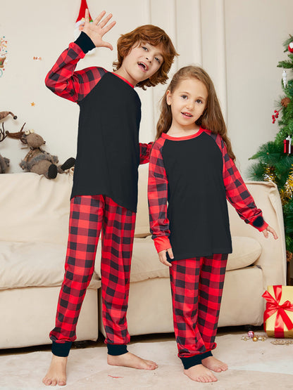 Festive Family Matching Plaid Pajamas for Thanksgiving & Christmas Xmas Pajamas - Chuzko Women Clothing
