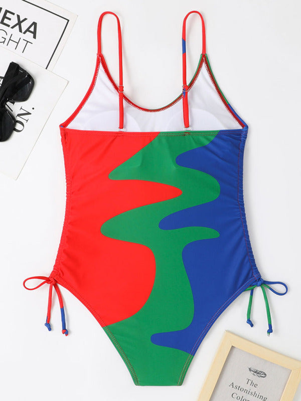 Bask in the Sun: Enjoy Your Water Sports and Occasions with Our Removable Padded One Piece Bikini One Piece Bikini - Chuzko Women Clothing