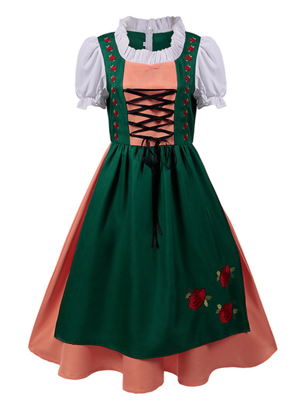Oktoberfest Bavaria Maid Outfit - Authentic German Cosplay! Oktoberfest Custome - Chuzko Women Clothing